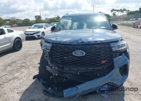 2025 Ford Explorer St from USA, damaged, VIN 1FMWK7GC2SGA89928